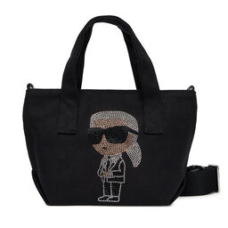KARL LAGERFELD Ročna torba KARL LAGERFELD A3W50023 Črna