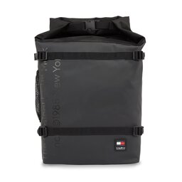 Tommy Jeans Batoh Tommy Jeans Tjm Daily + Rolltop Backpack AM0AM12120 Černá