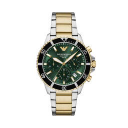 Emporio Armani Uhr Emporio Armani World Explorer AR11695 Silberfarben