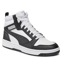 Puma Snīkeri Puma Rebound V6 392326 01 Puma White/Puma Black/Shadow Gray/Puma White