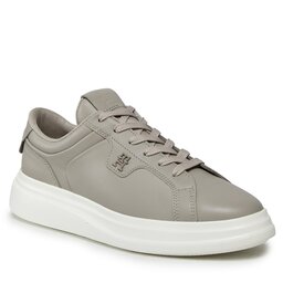 Tommy Hilfiger Sneakersy Tommy Hilfiger Pointy Court Sneaker FW0FW07460 Smooth Taupe PKB
