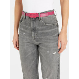 

Жіночий ремінь Tommy Jeans Tjw Reversible Leather AW0AW15486 Gypsy/ Black 0JV, Рожевий