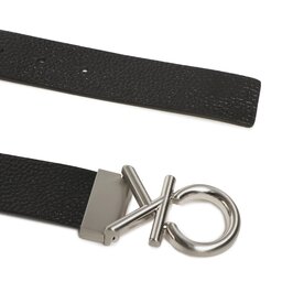 

Чоловічий ремінь Calvin Klein Adj Ck Metal Bombe 35Mm K50K509956 BAX, Чорний