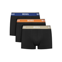 BOSS BOSS Set 3 parov boksaric Trunk 3P Power 50531684 Črna