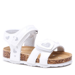 Lumberjack Pantofi Lumberjack 2 VELCRO SANDAL WHITE/SILVER