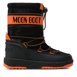 

Снігоходи Moon Boot Jr Boy Sport 340527000001 Black/Orange, Чорний