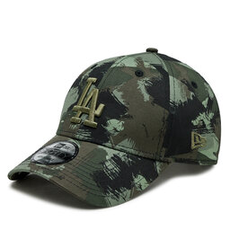 New Era Шапка New Era Painted Aop 940 La Dodgers 60364492 Зелен