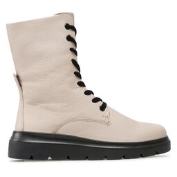 ECCO Polokozačky ECCO Nouvelle 216213 01378 Écru
