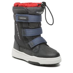 Geox Vinterskor Geox J Bunshee Pg B Abx B J26D8B 0FUME C0735 S Navy/Red