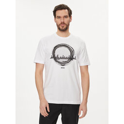 BOSS Boss Marškinėliai 50506372 Balta Regular Fit