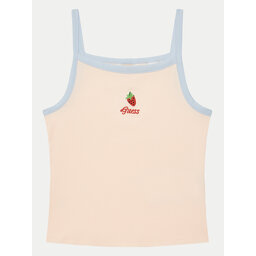 Guess Guess Top J5GI07 KCU20 Ružičasta Slim Fit