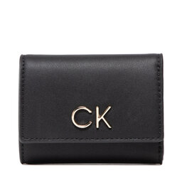

Набір подарунковий Calvin Klein Re-Lock Trifold Xxs + Key Fob K60K610016 BAX, Чорний