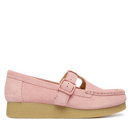 Clarks Обувки Clarks WallabeeEVOBar 26184614 Розов