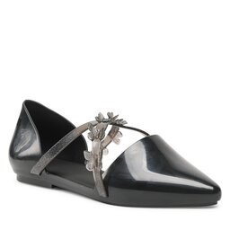 Melissa Félcipő Melissa Pointy Stripe Fly Ad 33638 Black AB955