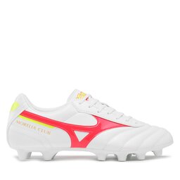 

Взуття Mizuno Morelia Ii Club P1GA2316 White/Fcoral2/Bolt2 64, Білий
