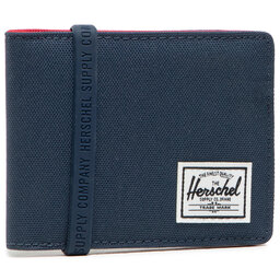 Herschel Cartera grande para hombre Herschel Roy+ 10363-00018 Navy/Red