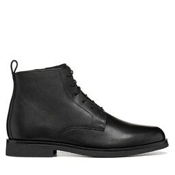 Geox Schnürschuhe Geox U Claudio U6658A 00047 C9999 Schwarz