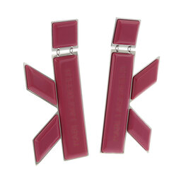 KARL LAGERFELD Обеци с клипс KARL LAGERFELD 221W3931 Fuchsia