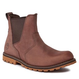Timberland Klassische Stiefeletten Timberland Attleboro Pt Chelsea TB0A6259EC31 Dk Brown Full Grain
