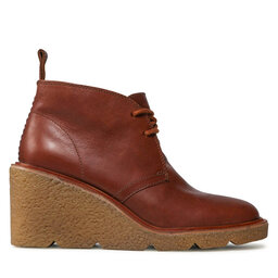 

Ботильйони Clarks Clarkford Dbt 261620964 Dark Tan Leather, Коричневий