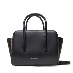 Calvin Klein Τσάντα Calvin Klein Carryall Micro Leather Tote LV04F3057G Μαύρο