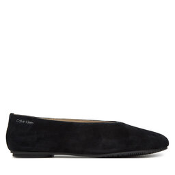 Calvin Klein Baleriny Calvin Klein Ballerina Round Hw Sue HW0HW02565 Czarny