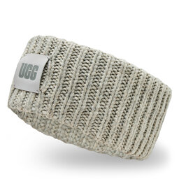 Ugg Textilná čelenka Ugg W Chunky Ribbed Headband 22658 Light Grey