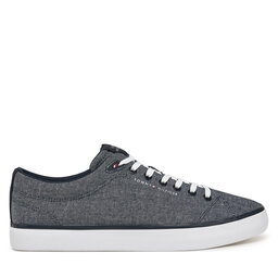 Tommy Hilfiger Гуменки Tommy Hilfiger Th Hi Vulc Low Core Chambray FM0FM05389 Син