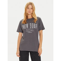 Brave Soul Brave Soul Camiseta LTS-568JEMIMA Gris Oversize