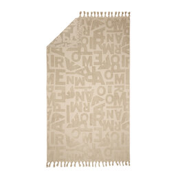 Emporio Armani Brisača Emporio Armani 231762 3R452 08051 Sand Lettering