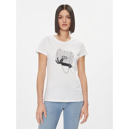 Liu Jo Liu Jo T-Shirt WA4034 JS923 Λευκό Regular Fit