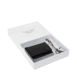 Calvin Klein Jeans Set cadou Calvin Klein Jeans Trifold + Hardware Keyfob K60K610150 BDS