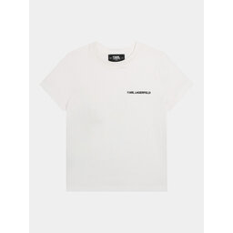 Karl Lagerfeld Kids Karl Lagerfeld Kids T-shirt Z30056 S Bijela Regular Fit