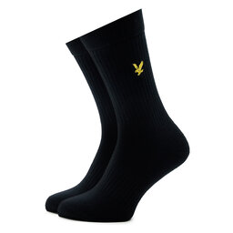 

Набір 3 пар високих чоловічих шкарпеток Lyle & Scott Hamilton LS-SPRT-SK-502-2223 Black 5074, Чорний