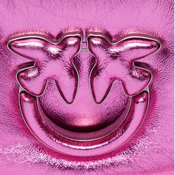 

Сумка Pinko Love Click Puff Baby AI 23-24 PLTT 101584 A0F8 Pink Pinko/Old Sliver N170, Рожевий