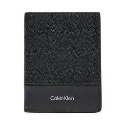 Calvin Klein Veľká pánska peňaženka Calvin Klein Ck Must Bifold 10cc K50K512679 Čierna