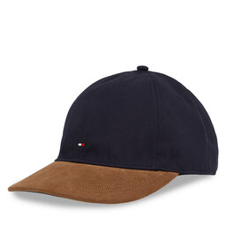 Tommy Hilfiger Cap Tommy Hilfiger Th Flag Herringbone 6 Panel Cap AM0AM13385 Dunkelblau