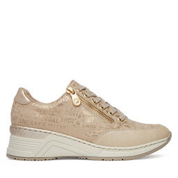 Rieker Sneakersy Rieker N4316-62 Beżowy