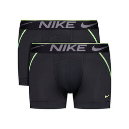 Nike Nike Σετ μποξεράκια 2 τμχ. Breathe Micro 0000KE1019 Μαύρο
