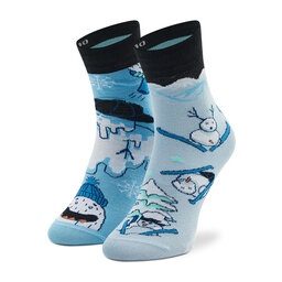 Cup of Sox Șosete Lungi pentru Copii Cup of Sox Snowpetki 2 Albastru