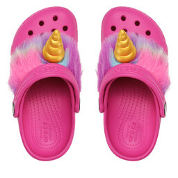

Шльопанці Crocs Crocs Classic I Am Unicorn Clog Kids 209081 Juice 6UB, Рожевий