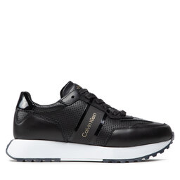 

Снікерcи Calvin Klein Skived Runner Lac HW0HW00900 Ck Black BAX, Чорний