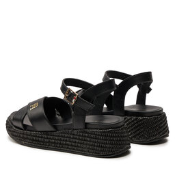 

Еспадрильї Tommy Hilfiger Platform Sandal T3A2-33264-0326 S Black 999, Чорний