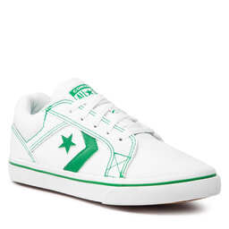 Converse Textilskor Converse El Distrito 2.0 Ox A00374C White/Green/Gum Honey
