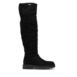 Tommy Jeans Overknees Tommy Jeans Warmlined Long Boot EN0EN01994 Black BDS