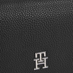 

Сумка Tommy Hilfiger Th Emblem Flap Crossover AW0AW15180 Black BDS, Чорний