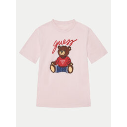 Guess Guess T-Shirt H4BJ06 I3Z14 Rosa Regular Fit
