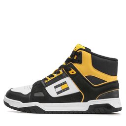 

Снікерcи Tommy Jeans Mid Cut Skater EM0EM01108 Warm Yellow ZFM, Чорний