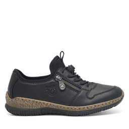 Rieker Pantofi Rieker N32G0-00 Negru
