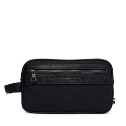 Tommy Hilfiger Kosmetiktasche Tommy Hilfiger Th Repreve Washbag AM0AM14514 Schwarz